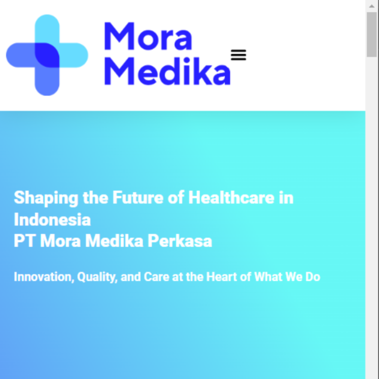 Managed the company profile website for PT Mora Medika Perkasa, enhancing corporate image and stakeholder communication through effective content management and site optimization.